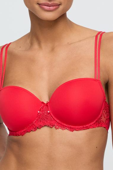 Marie Jo JANE topattu balconette-rintaliivi True Red