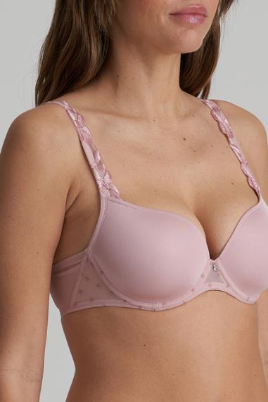 Marie Jo AGNES padded heartshaped bra Vintage Pink