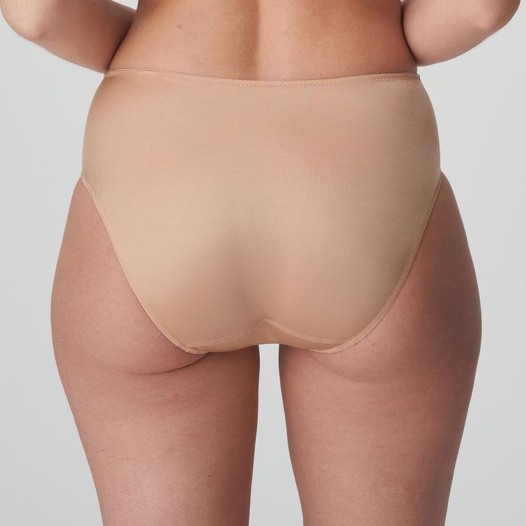 PrimaDonna Satin трусики с высокой талией Cognac
