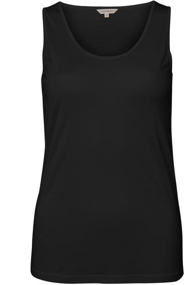 Lady Avenue Pure Silk toppi Musta