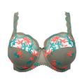 CALA LUNA botanique full cup bra, green