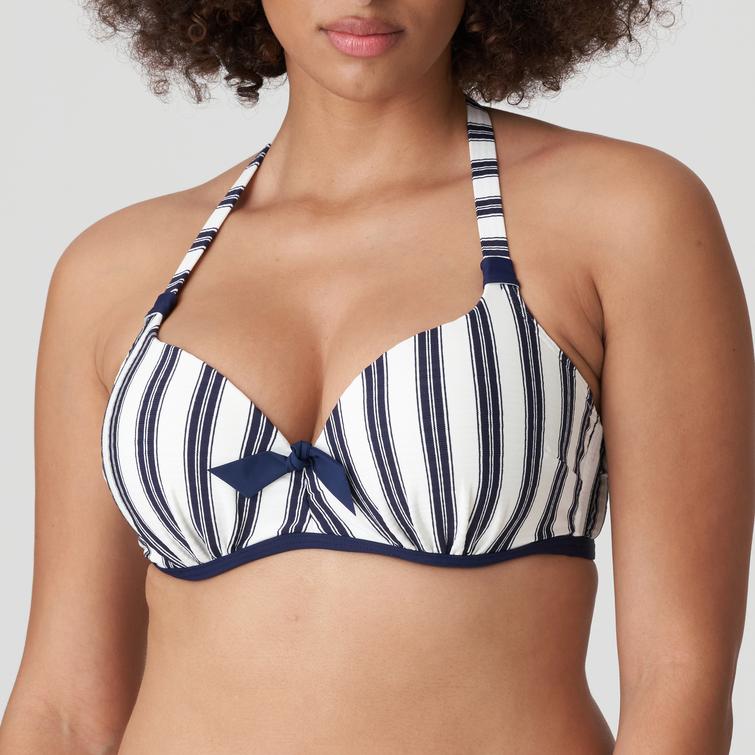 PrimaDonna Swim LEROS padded balcony bikini top Natural