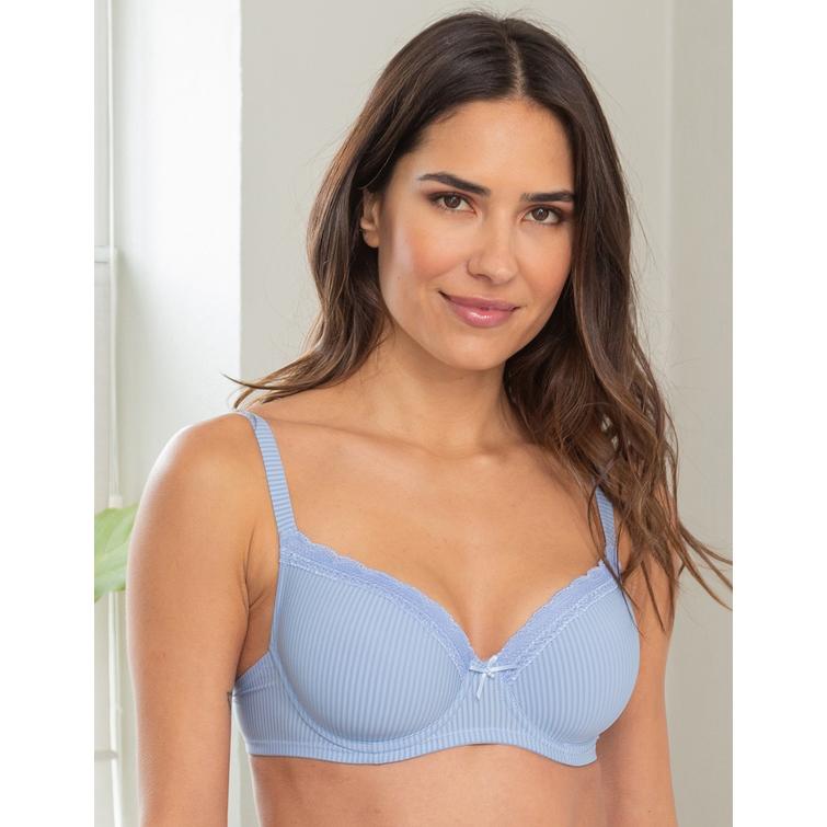 Trofé Laila padded bra Light Blue