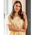 Trofé cotton nightshirt Yellow