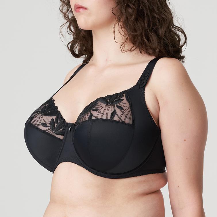 PrimaDonna ORLANDO full cup bra I-K cups Charcoal