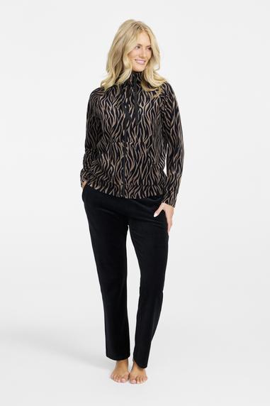 Damella velour loungewear Zebra