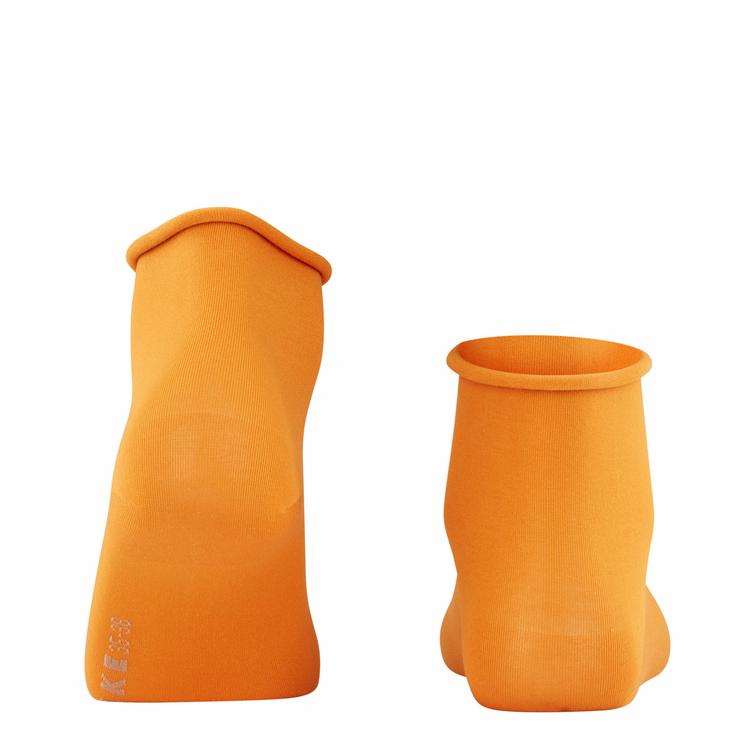 Falke Cotton Touch хлопковые носки горчичного цвета