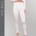 Lady Avenue Pure Silk леггинсы Естественно-белый