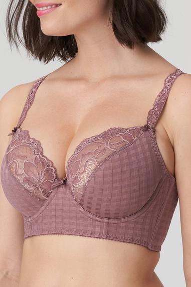 MADISON longline plunge -rintaliivi Satin Taupe