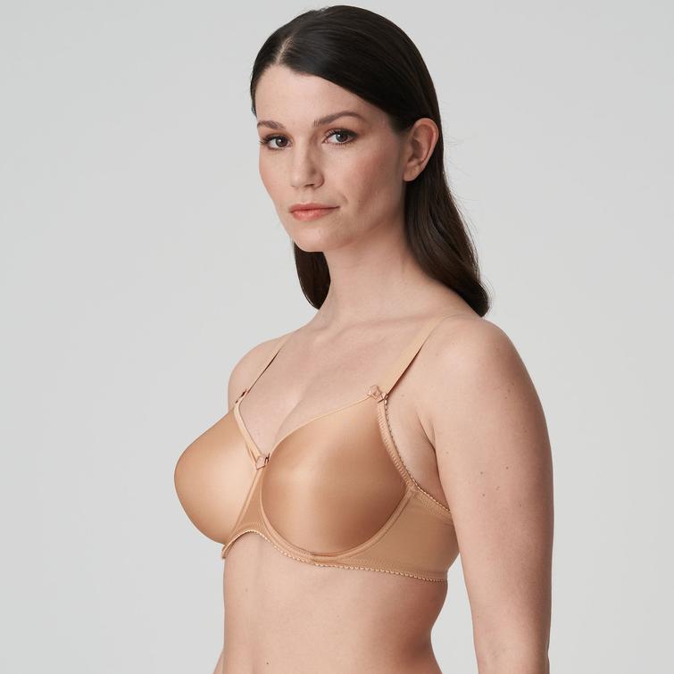 SATIN täyskuppinen rintaliivi Cognac