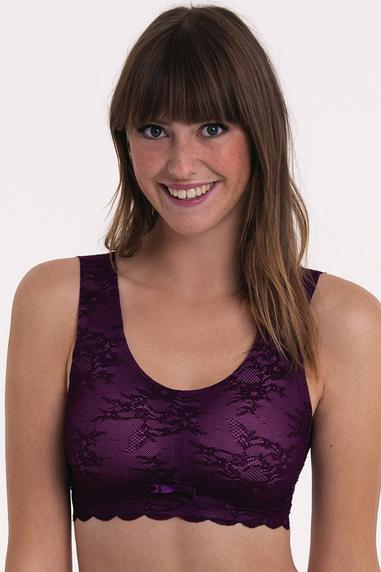 Anita Essential Lace bralette Purple