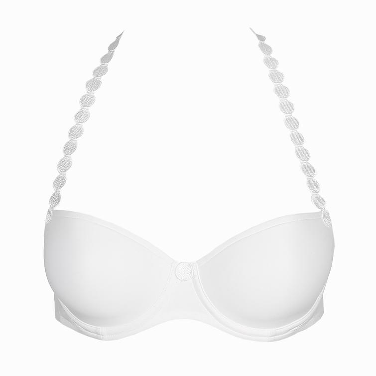 Marie Jo TOM topattu balconette -rintaliivi Valkoinen