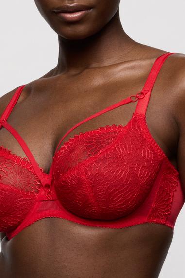 PrimaDonna SOPHORA tulip seam balconette -rintaliivi True Red