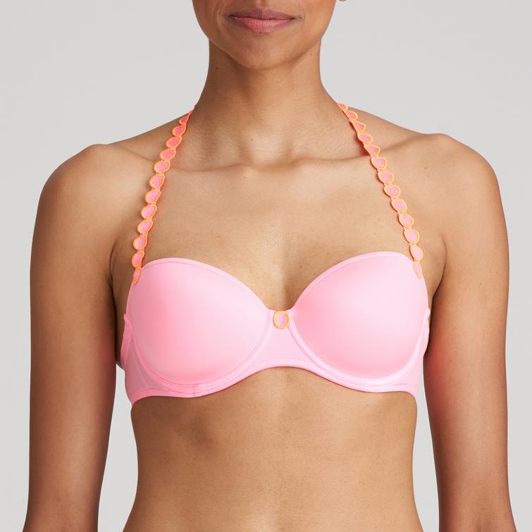 Marie Jo TOM padded balcony bra Happy Pink