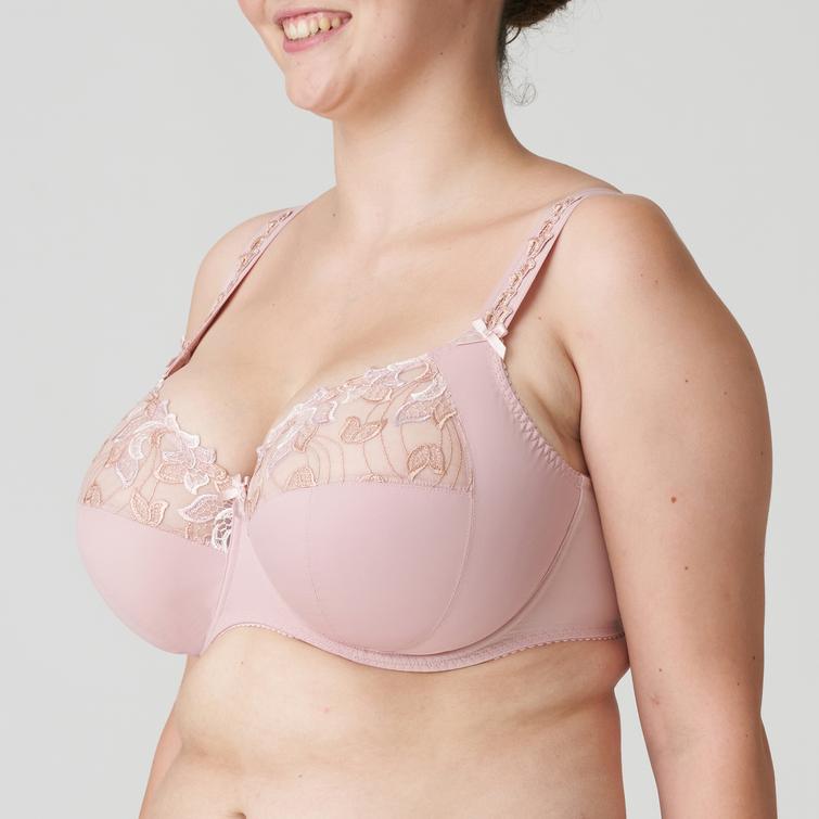 PrimaDonna DEAUVILLE full cup wire bra I-K cups Vintage Pink