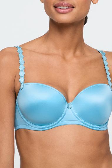 Marie Jo TOM padded balcony bra Azure Delight
