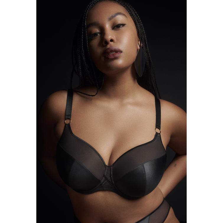 PrimaDonna Twist ZIPOLITE padded heartshape bra Black