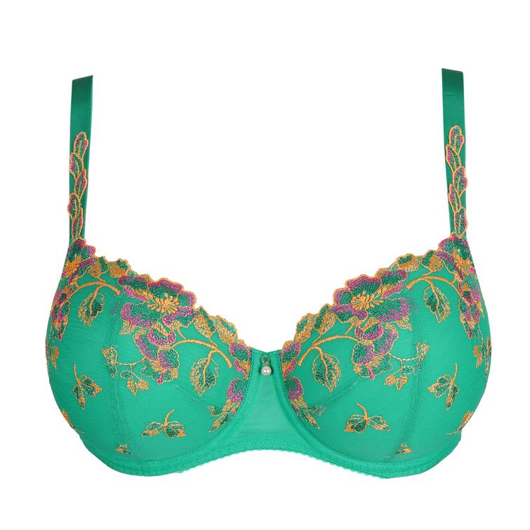 PrimaDonna LENCA topattu balconette-rintaliivi Sunny Teal