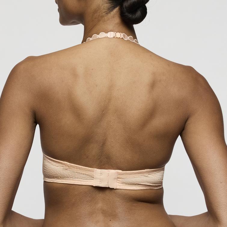Marie Jo TOM padded heart shape bra Peach Whisper