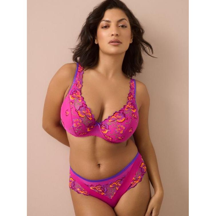 PrimaDonna DEVDAHA half-padded plunge bra Very Berry