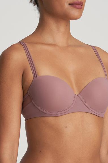 Marie Jo LOUIE topattu balconette-rintaliivi Satin Taupe