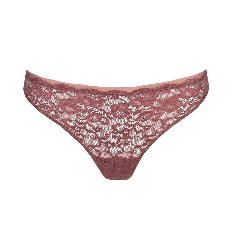 Marie Jo COLOR STUDIO LACE thong Satin taupe