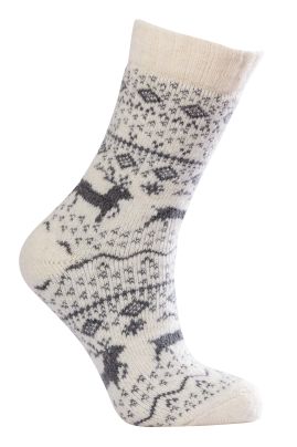 Trofé woolmix sock Off-white