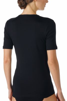 Mey Noblesse short-sleeved shirt Black