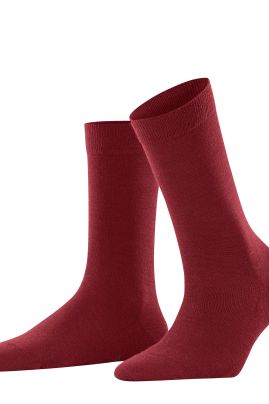 Falke Softmerino socks Scarlet