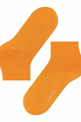 Falke Cotton Touch хлопковые носки горчичного цвета