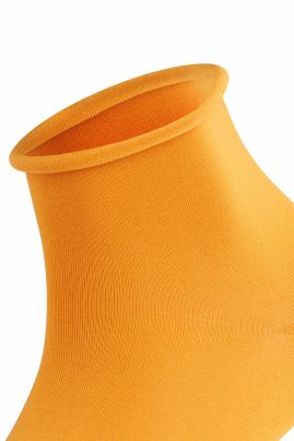 Falke Cotton Touch хлопковые носки горчичного цвета