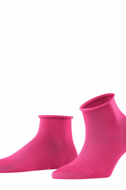 Falke Cotton Touch хлопковые носки розового цвета