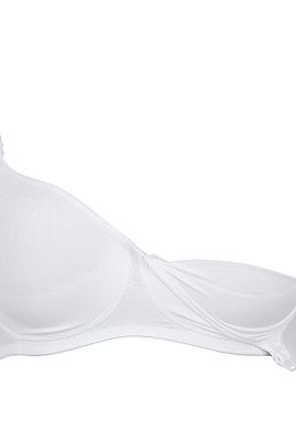 Basic soft nursing bra White