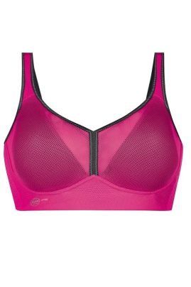 Air Control vadderad sport-bh Pink/Anthracite