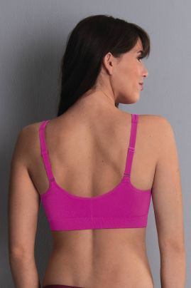 Lynn top bra with pockets Hot Pink