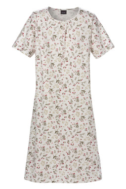 Trofé nightdress with short sleeves White