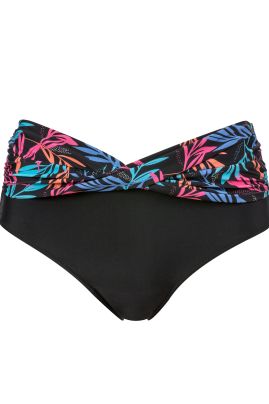 Trofé Magaluf bikinihousu Musta/kuviollinen