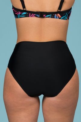 Trofé Magaluf bikinihousu Musta/kuviollinen
