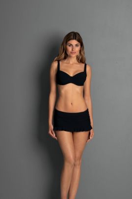 Anita Kiki bikini briefs with skirt Black