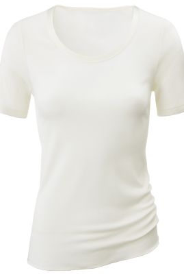 Calida True Confidence шерст-шелк t-футболка Cream