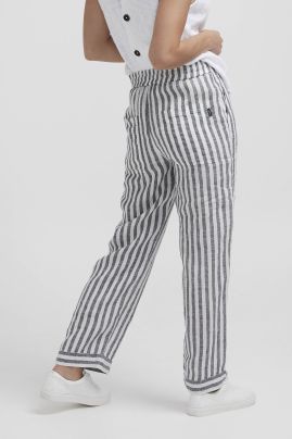 SOLINA trousers Navy/Off-white