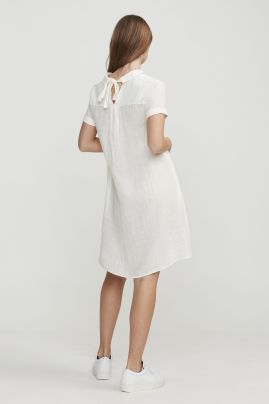 Holebrook SOLINA платье-туника натурального белого цвета