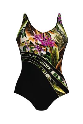 Anita Care Dirban shaping swimsuit with prosthesis pockets Olive