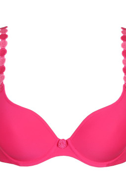 TOM topattu pisaramallinen rintaliivi Electric Pink