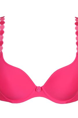 TOM topattu pisaramallinen rintaliivi Electric Pink