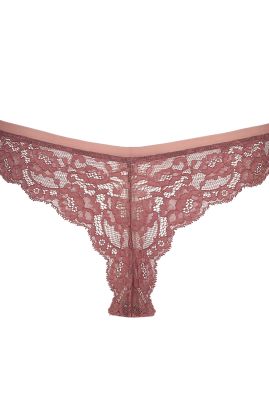 Marie Jo COLOR STUDIO LACE thong Satin taupe