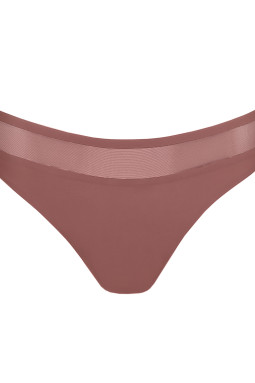 Marie Jo LOUIE thong Satin Taupe