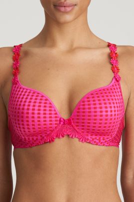 Marie Jo AVERO padded heart shape bra Electric Pink