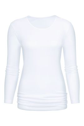 Mey Noblesse футболка с длинным рукавом Белый