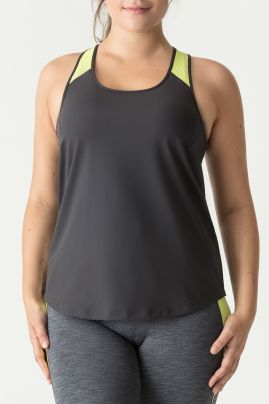 THE WORK OUT top Cosmic Grey